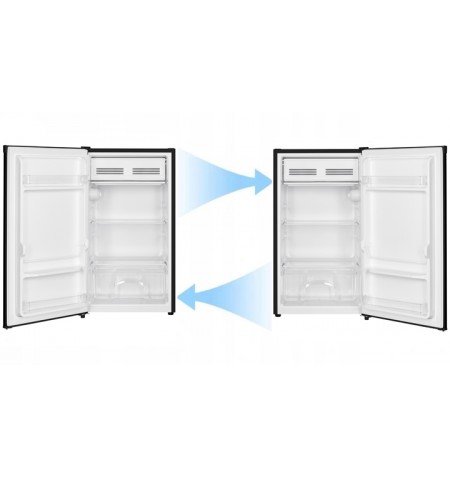 Mała lodówka podblatowa 90L LED czarna Smith&Brown SFTTF-411-BE3 Mała lodówka podblatowa 90L LED czarna Smith&Brown SFTTF-411-BE3