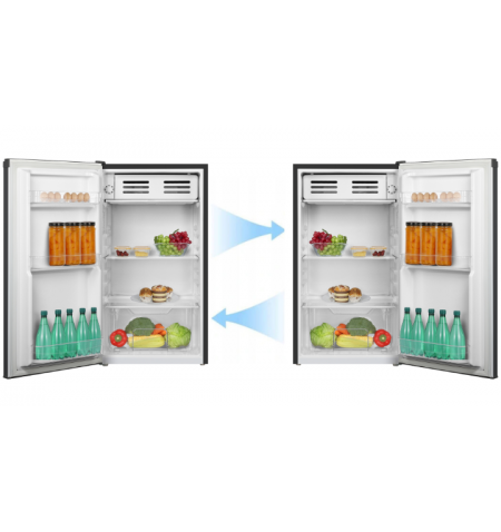 Mała lodówka podblatowa 85L czarna Smith&Brown SFTTF-111-BE3