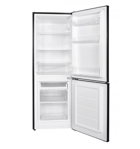 Lodówka chłodziarko-zamrażarka 173L czarna 143cm Smith&Brown SFBF-511-BE3