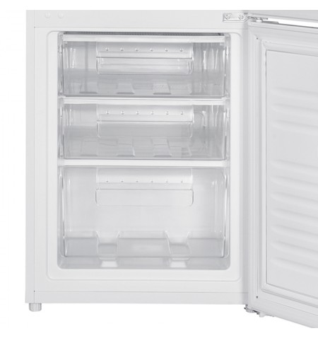 Lodówka chłodziarko-zamrażarka 207L biała 150cm Smith&Brown SFBF-211-WE3