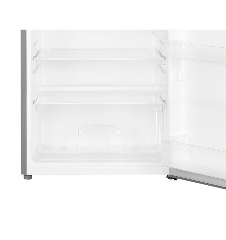 Mała lodówka z zamrażarką 109L LED srebrna Smith&Brown SFTTF-212-SE3