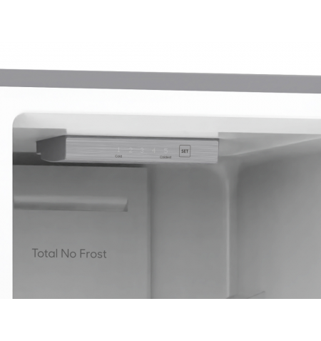 Lodówka chłodziarko-zamrażarka 225L No Frost INOX 175cm Smith&Brown SFBF-532-IE3