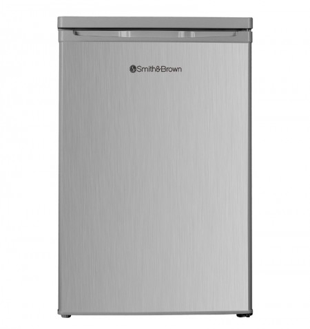 Mała lodówka z zamrażarką 109L LED srebrna Smith&Brown SFTTF-212-SE3