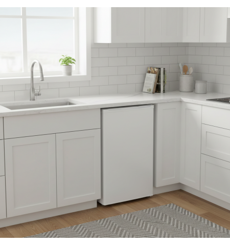 Mała zamrażarka szufladowa podblatowa 85cm 60L Smith&Brown SZTTF-411-WE3 biała w kuchni