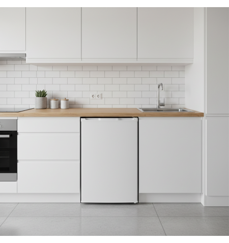 Mała zamrażarka szufladowa podblatowa 85cm 60L Smith&Brown SZTTF-411-WE3 biała w kuchni