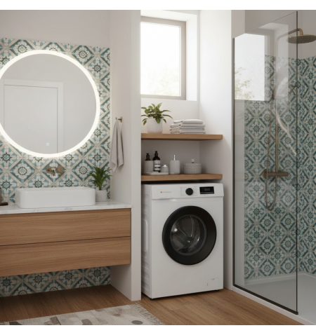 Pralka Slim Smith&Brown SWAN-610-W24 6kg 1000 obr w łazience