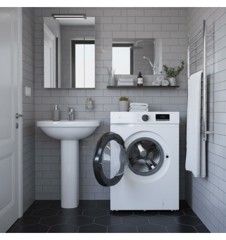 Pralka Slim Smith&Brown SWAN-610-W24 6kg 1000 obr w łazience