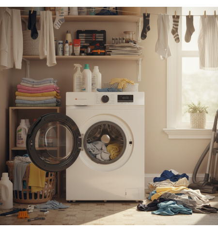 Pralka Smith&Brown SWAN-610-W24 w pralni