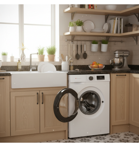 Pralka Smith&Brown SWAN-610-W24 w kuchni