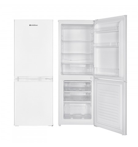 Lodówka chłodziarko-zamrażarka 207L biała 150cm Smith&Brown SFBF-211-WE3