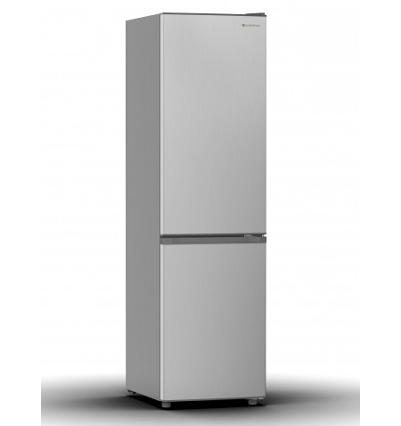 Lodówka chłodziarko-zamrażarka 225L No Frost INOX 175cm Smith&Brown SFBF-532-IE3