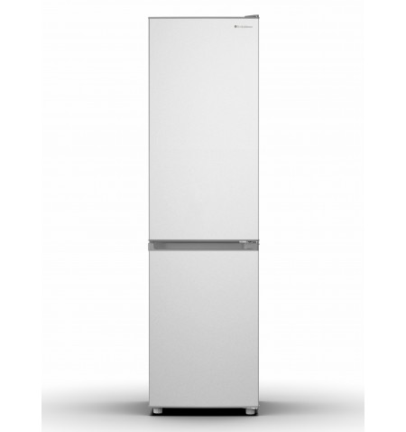 Lodówka chłodziarko-zamrażarka 225L No Frost srebrna 175cm Smith&Brown SFBF-532-SE3