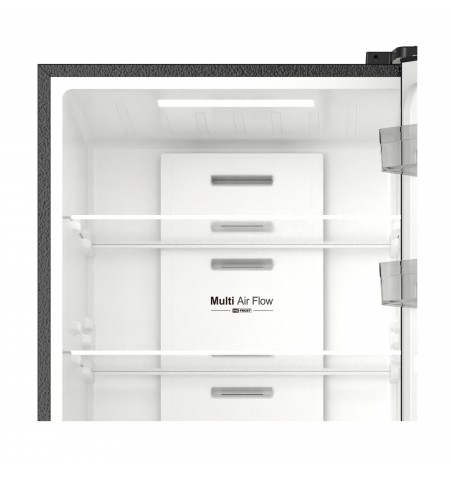 Lodówka No Frost 185cm 308L Smith&Brown SFBF-232-BE5 czarna