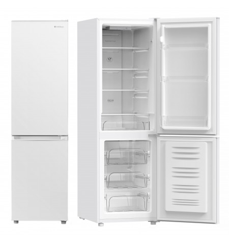 Lodówka chłodziarko-zamrażarka 225L No Frost biała 175cm Smith&Brown SFBF-532-WE3
