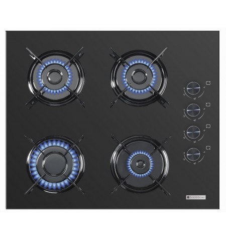 Płyta gazowa do zabudowy 4-palnikowa Smith&Brown SHO-G461-BP4