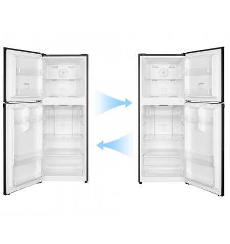 Lodówka No Frost 142cm 197L Smith&Brown SFTF-231-BE5 czarna