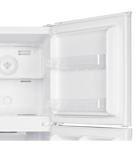 Lodówka chłodziarko-zamrażarka NoFrost 197L biała Smith&Brown SFTF-231-WE5