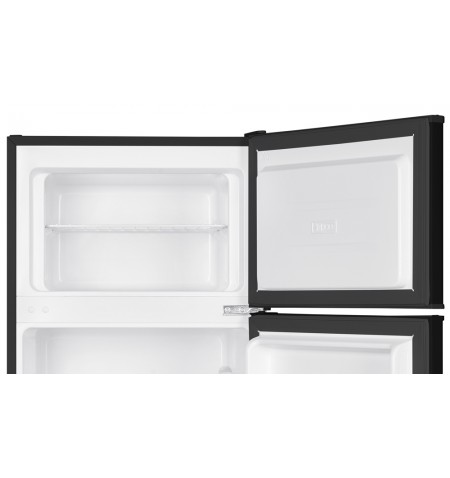 Lodówka z zamrażarką 206L 143cm czarna Smith&Brown SFTF-211-BE3