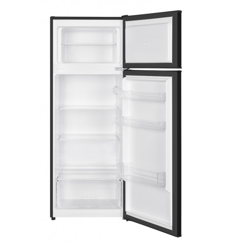 Lodówka z zamrażarką 206L 143cm czarna Smith&Brown SFTF-211-BE3