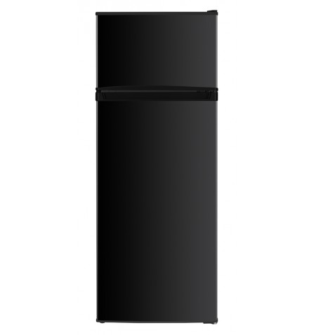 Lodówka z zamrażarką 206L 143cm czarna Smith&Brown SFTF-211-BE3