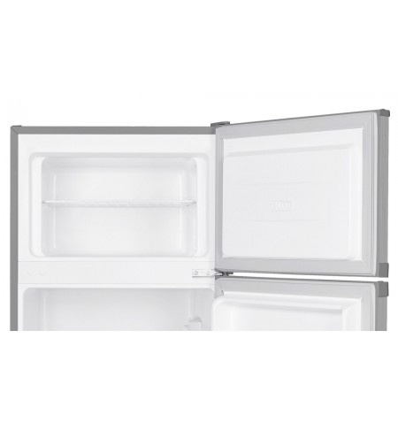 Lodówka z zamrażarką 206L 143cm srebrna Smith&Brown SFTF-211-SE3