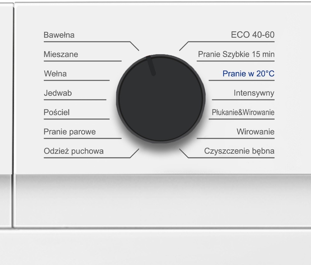 Pralka Smith&Brown SWAN-812-W24 - Programy