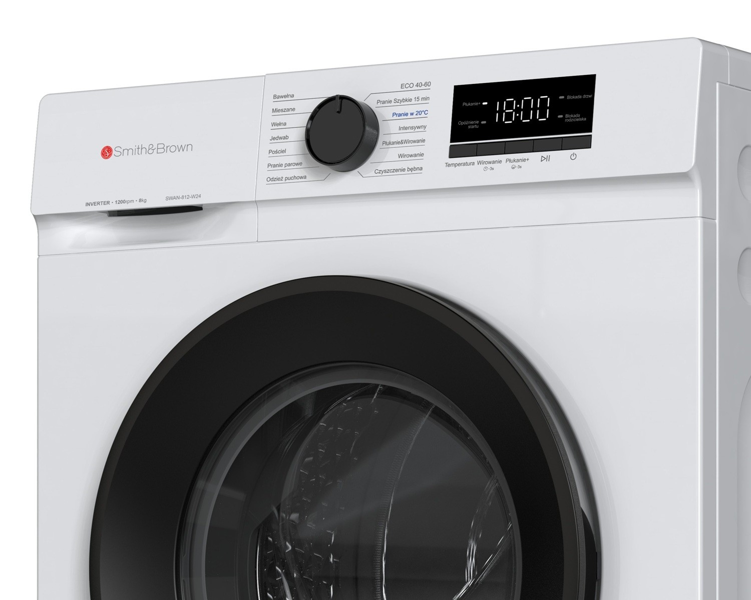 Pralka Smith&Brown SWAN-812-W24