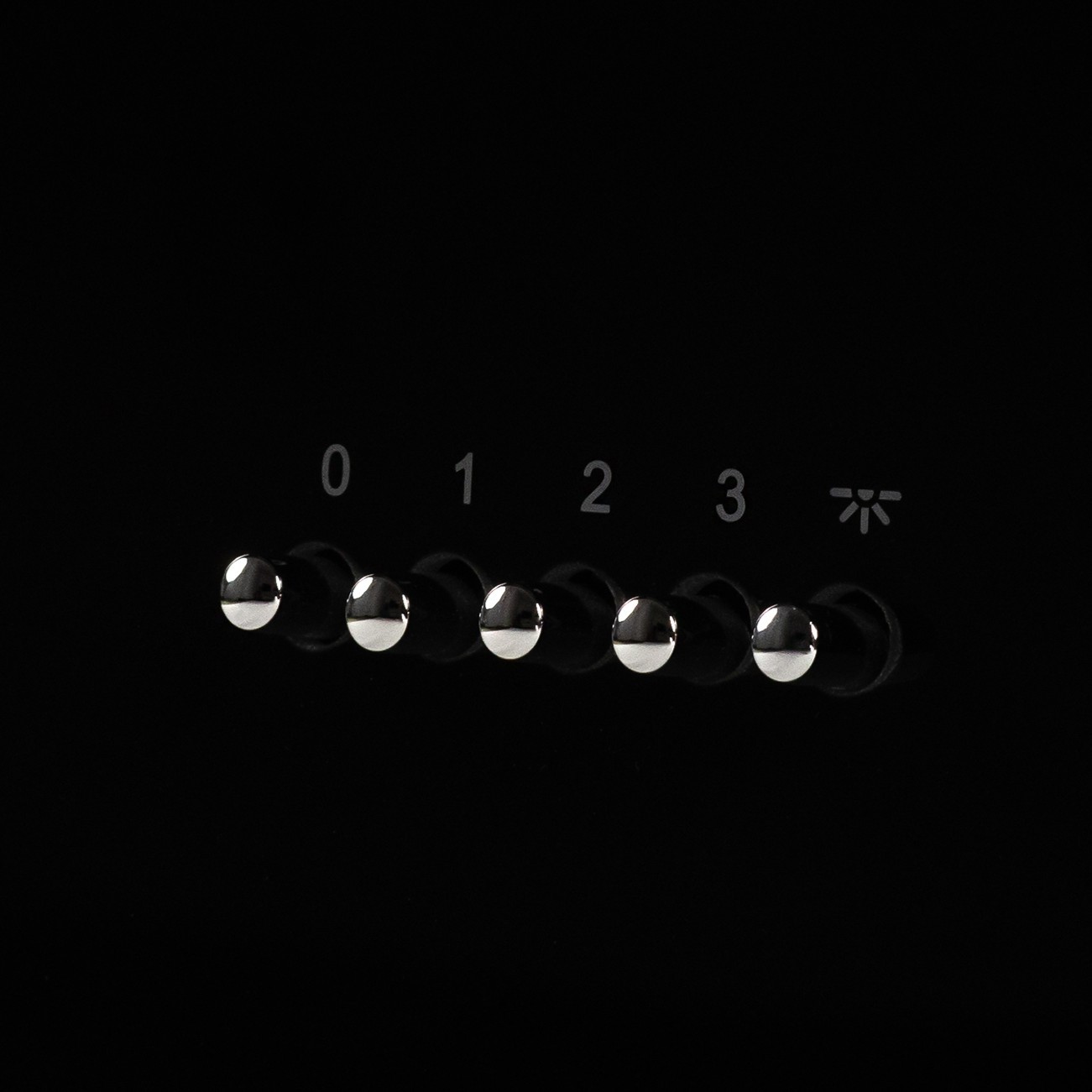 sterowanie mechaniczne - Okap kuchenny kominowy 60 cm Smith&Brown SHCS-653-B3