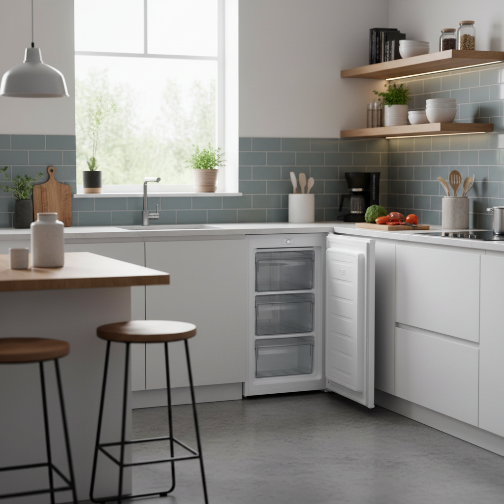 Zamrażarka podblatowa Smith&Brown w kuchni