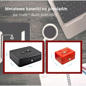 W naszej ofercie dostępne kasetki w dwóch rozmiarach, na małe i duże potrzeby. 
Doskonale sprawdzą się do przechowywania gotówki oraz bilonu.
Kasetki dostępne w trzech kolorach. ⚫️🔴🔵
Link do kasetek:
📌 https://agdpro.pl/101-kasetki-na-pieniadze

#kasetka #skrytka #sejf #nakluczyk #Gotówka #bilon #oszczędność #małaiduża #sprzedaż #promo #sklepinternetowy