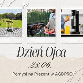 🛠️ Szukasz idealnego prezentu na Dzień Ojca? Mamy dla Ciebie kilka świetnych propozycji! 🎁💙

🧰 Organizer na narzędzia - dla taty, który kocha majsterkować!
🔥 Grill elektryczny - dla mistrza grillowania!
💧 Saturator do wody - dla taty, który ceni zdrowy styl życia!

Wszystko to znajdziesz w agdpro.pl! 🛒✨

 #DzieńOjca #PrezentDlaTaty #agdpropl #Organizer #GrillElektryczny #SaturatorDoWody