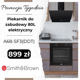 🌟✨ Promocja tygodnia! ✨🌟

Szukasz idealnego piernika elektrycznego do zabudowy? Mamy dla Ciebie fantastyczną okazję! 🔥 Nasz piekarnik marki Smith&Brown 80L, z 8 programami, model A68-SF3(DDT) teraz dostępny w super cenie - jedyne 899zł! 😱

Ale to nie wszystko! W naszej mega promocji znajdziesz również okap kuchenny kominowy w eleganckim czarnym szkle, który idealnie komponuje się z piekarnikiem. Razem tworzą zestaw, który odmieni Twoją kuchnię!

Nie przegap tej wyjątkowej oferty! 🎉 

Piekarnik 👇
https://agdpro.pl/piekarniki/1070-piekarnik-do-zabudowy-80l-elektryczny-8-programow-smithbrown-a68-sf3ddt-5903133602798.html

Okap 👇
https://agdpro.pl/okapy/888-okap-kuchenny-kominowy-60-cm-czarne-szklo-smithbrown-shcs-632-b3-5903133601517.html

#promocja #promocjatygodnia #piekarnik #piekarnikelektryczny #okap #agddokuchni #AGD #nieprzegap #kuchenneinspiracje #SmithBrown